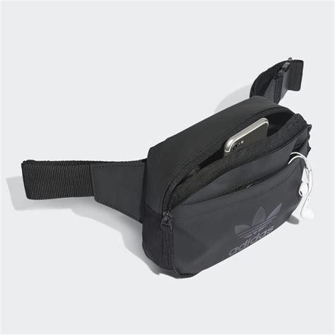 adidas waist bag adicolor black.